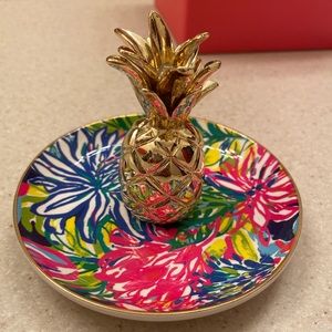NWT Lilly Pulitzer Ring Holder Pineapple